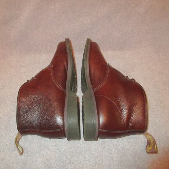 Dr. Martens Leather Chukka Boots Mens Size 10 Desert Brown Sawyer Casual Work - Picture 8 of 12